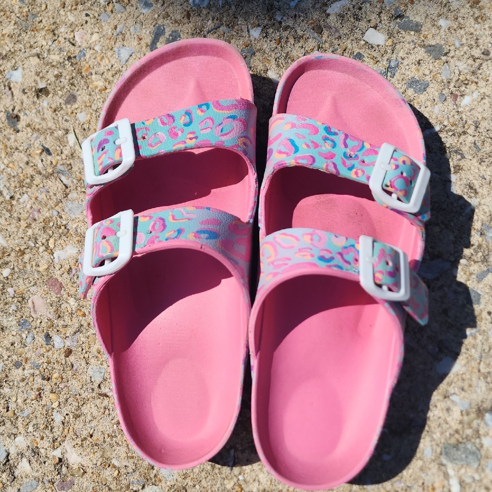 Pink Leopard Women's Sandals
